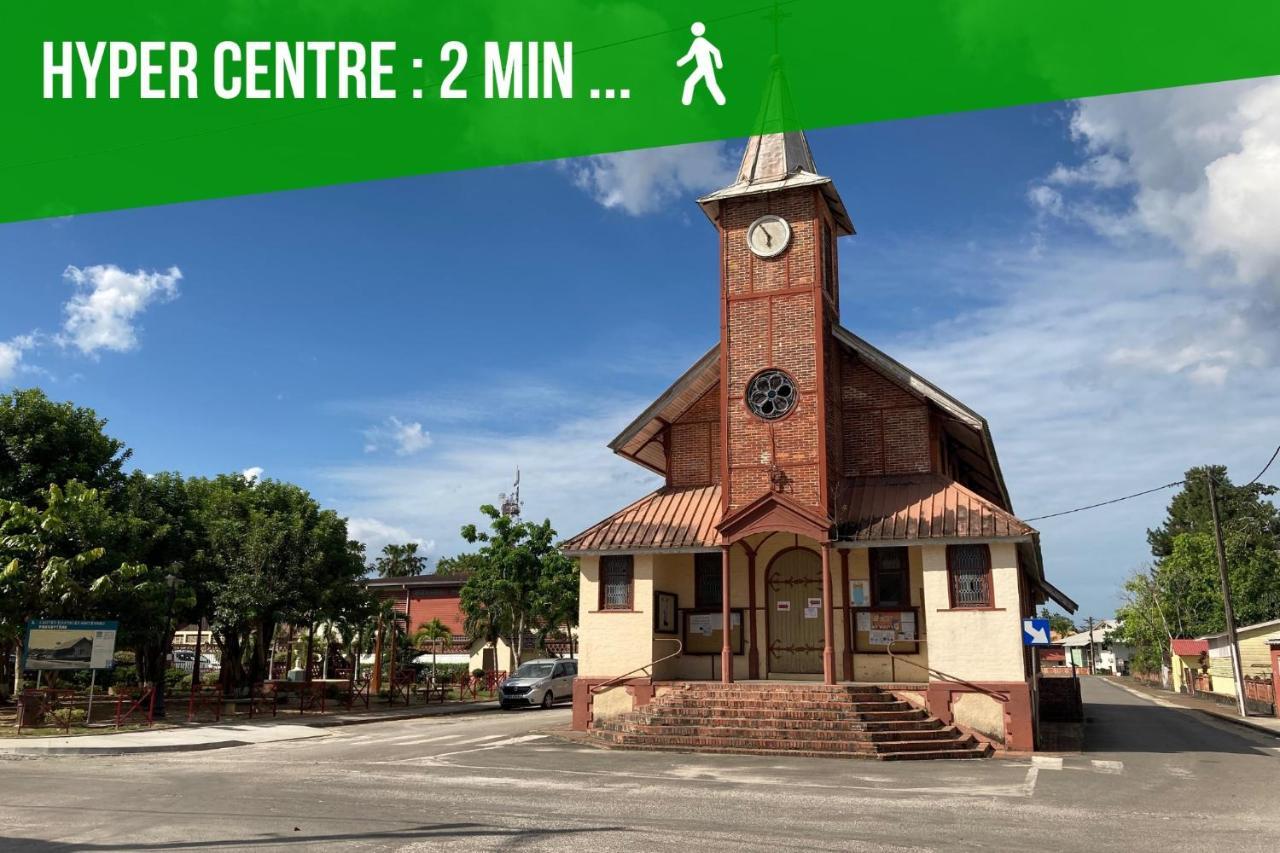 Le Carbet Du Centre-Ville - Clim-Centre-Ville-Wifi-Parking-Netflix Saint-Laurent du Maroni Buitenkant foto